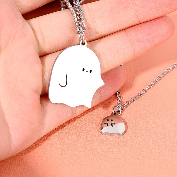 Cute Ghost Little Monster Necklace